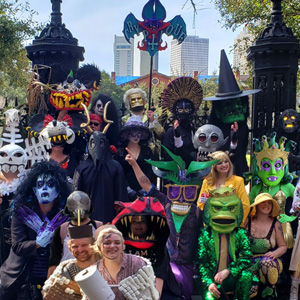 Mardi Gras 2023 group photo