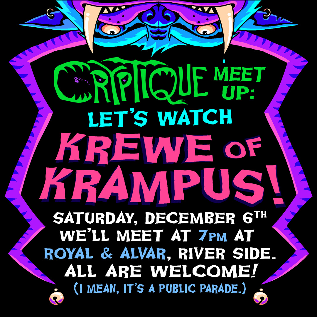 Flyer graphic that says, 